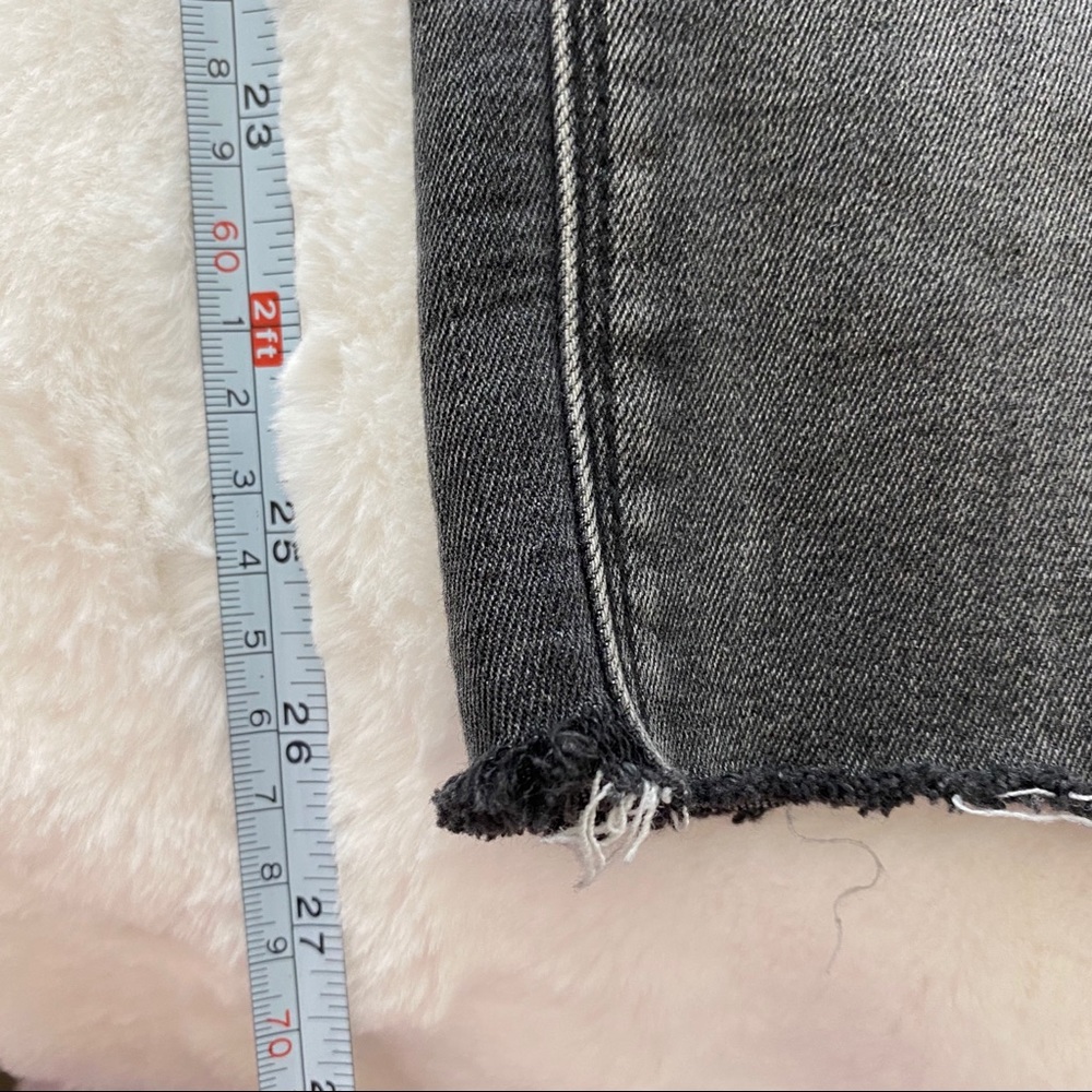 Express gray skinny crop jeans - Picture 4 of 5